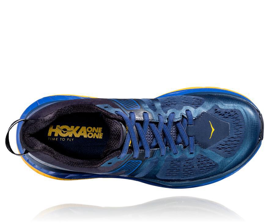 Zapatillas Trail Hoka One One Hombre - Stinson Atr 5 - Azul Marino - PBT730629